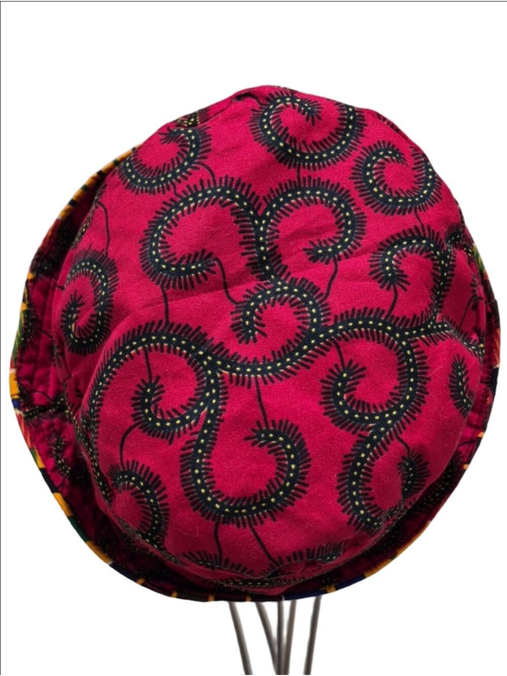 Reversible African Print Bucket Hat (Two Looks in One)